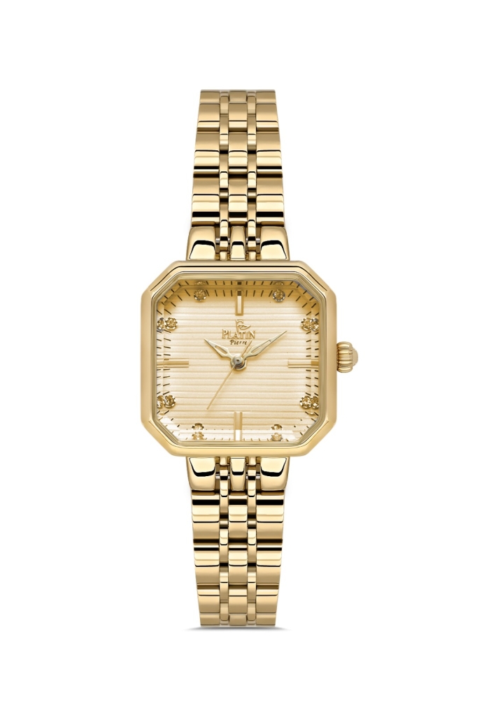 PLATİN PİERRE KADIN KOL SAATİ