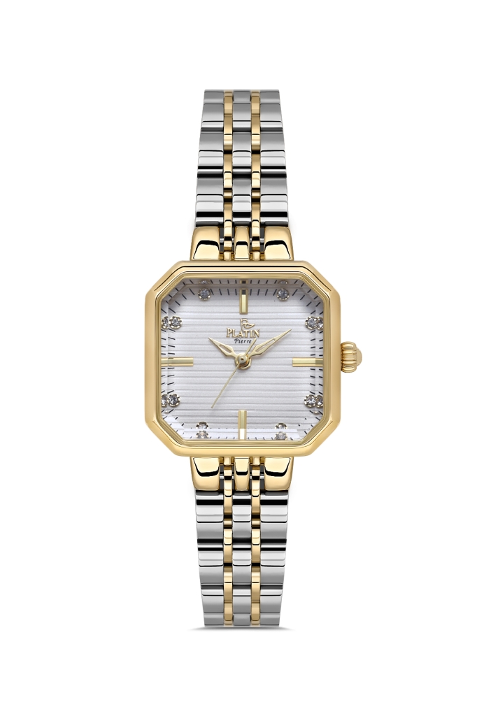 PLATİN PİERRE KADIN KOL SAATİ