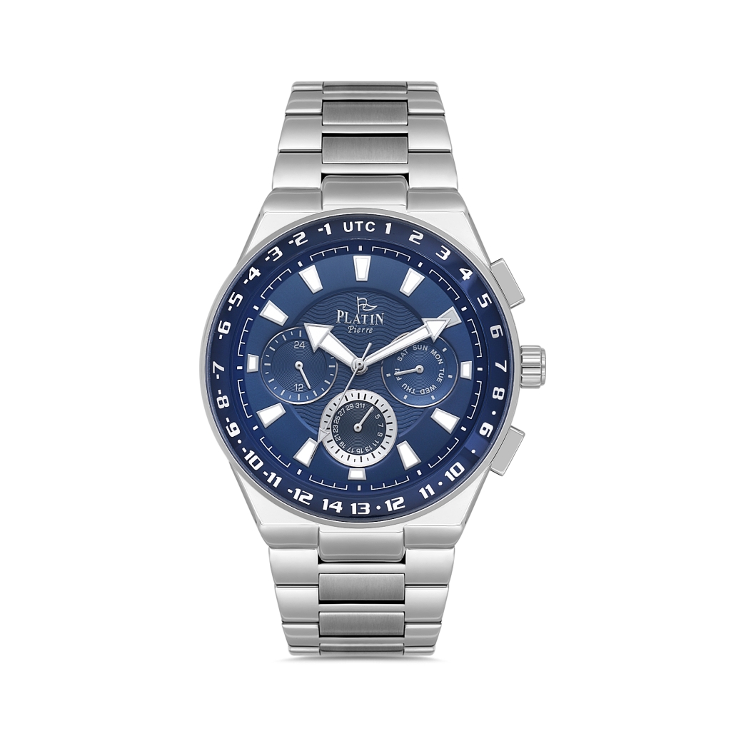 PLATİN PİERRE ERKEK KOL SAATİ