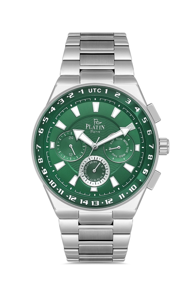 PLATİN PİERRE ERKEK KOL SAATİ