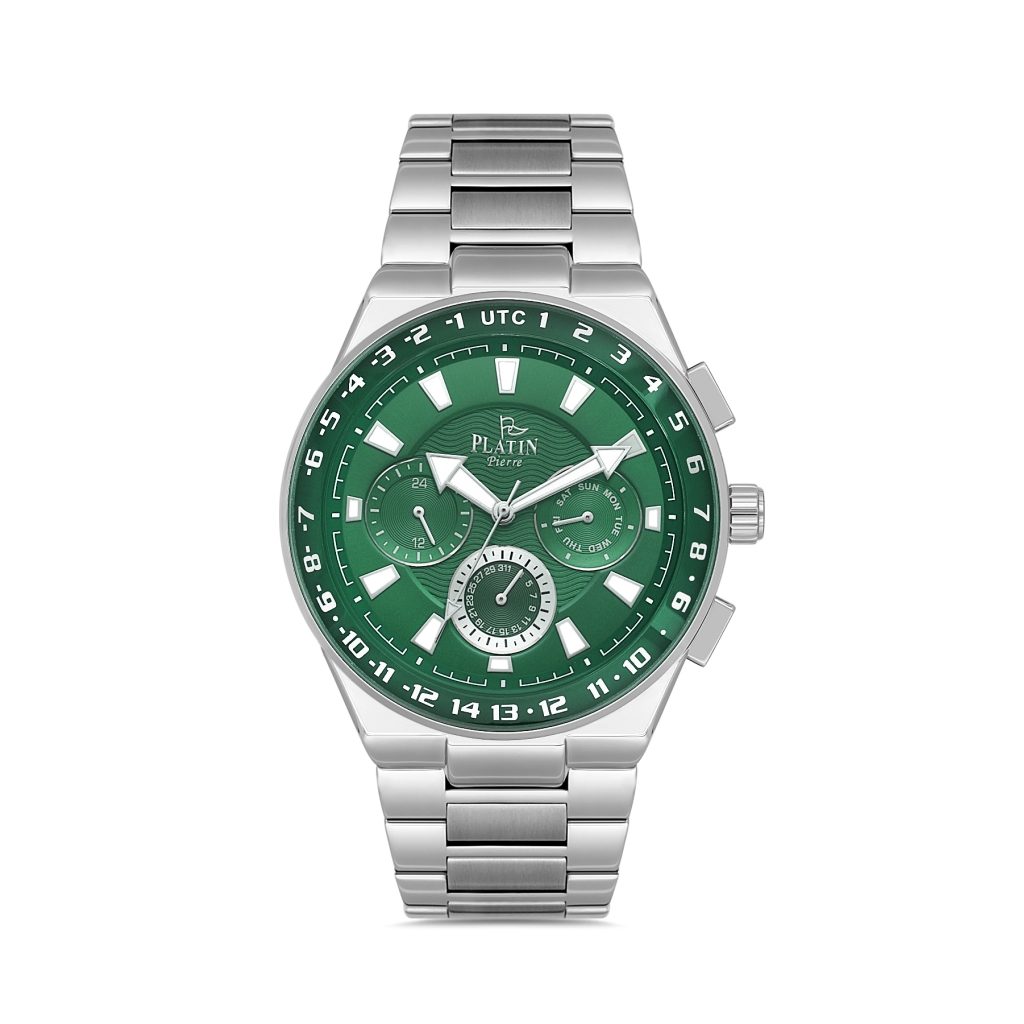 PLATİN PİERRE ERKEK KOL SAATİ