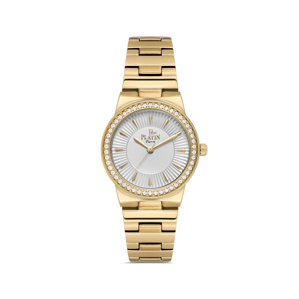 PLATİN PİERRE KADIN KOL SAATİ