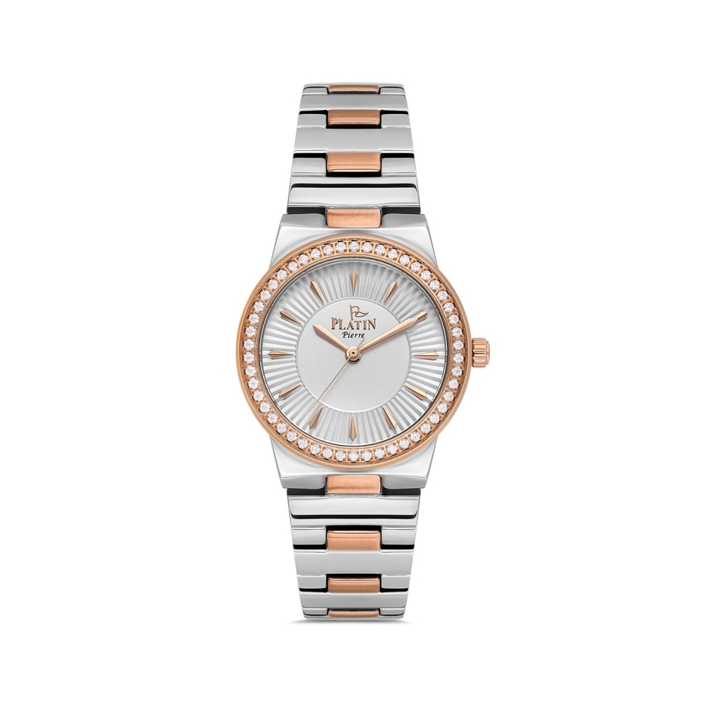 PLATİN PİERRE KADIN KOL SAATİ