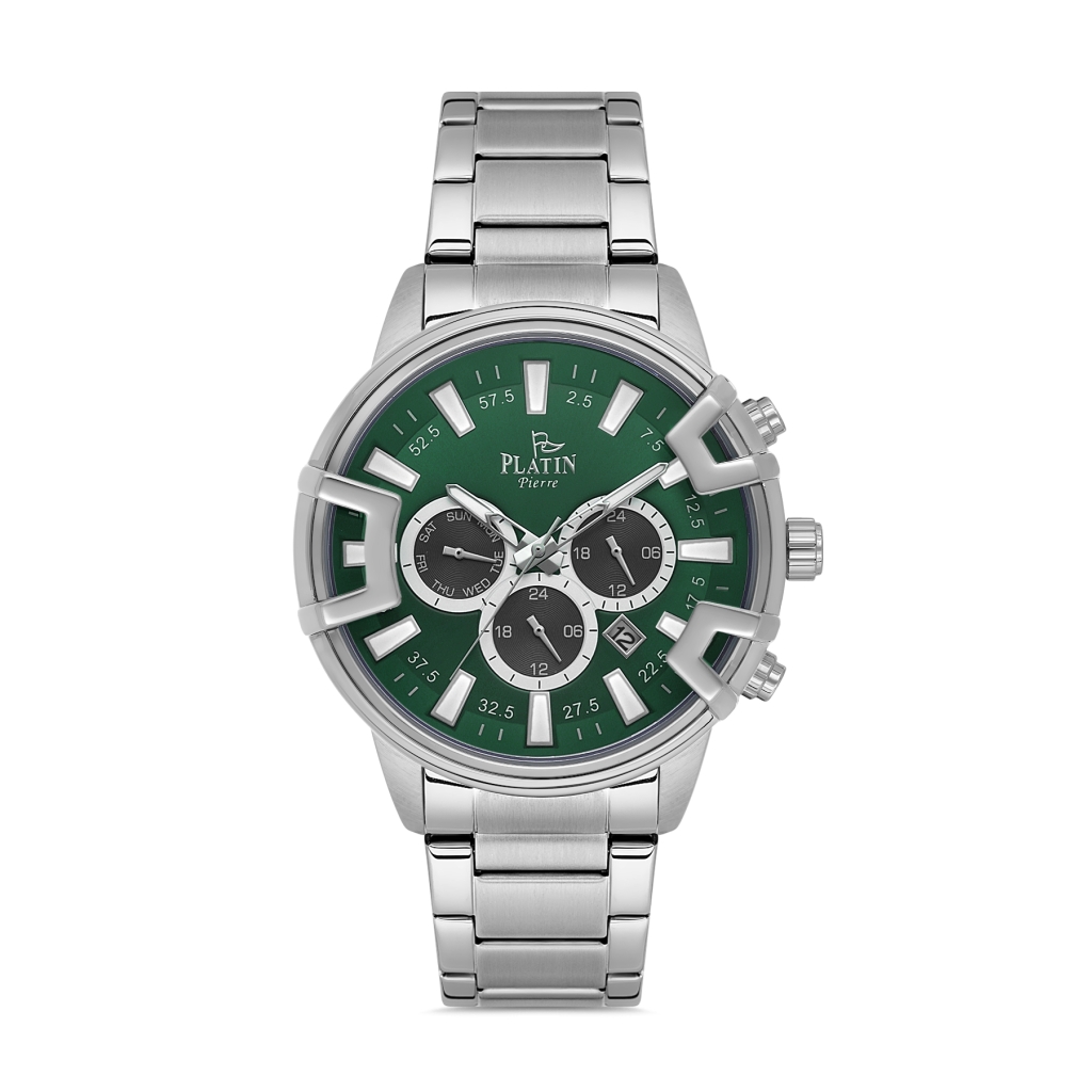 PLATİN PİERRE ERKEK KOL SAATİ