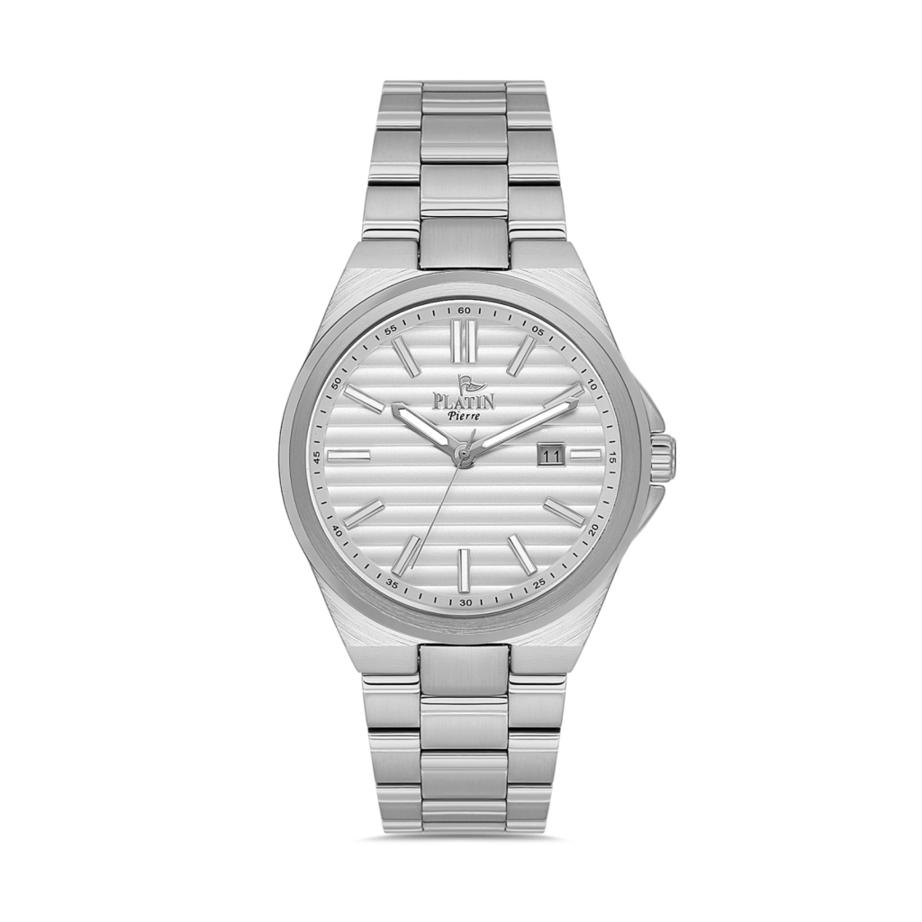 PLATİN PİERRE ERKEK KOL SAATİ