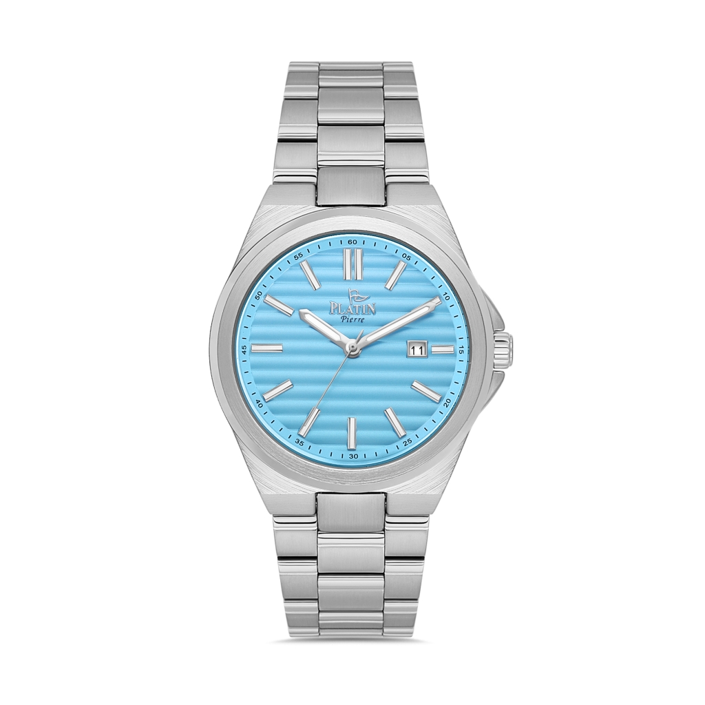 PLATİN PİERRE ERKEK KOL SAATİ