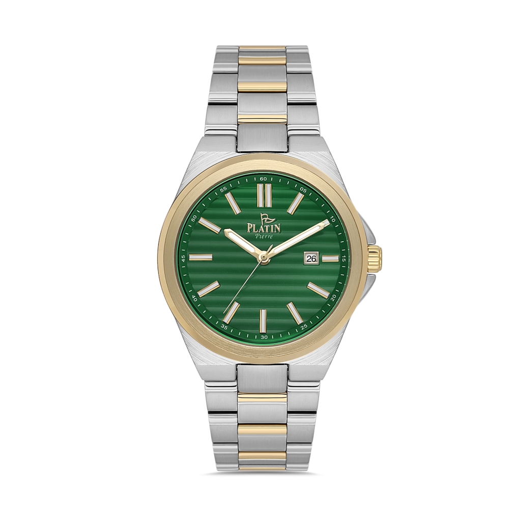 PLATİN PİERRE ERKEK KOL SAATİ