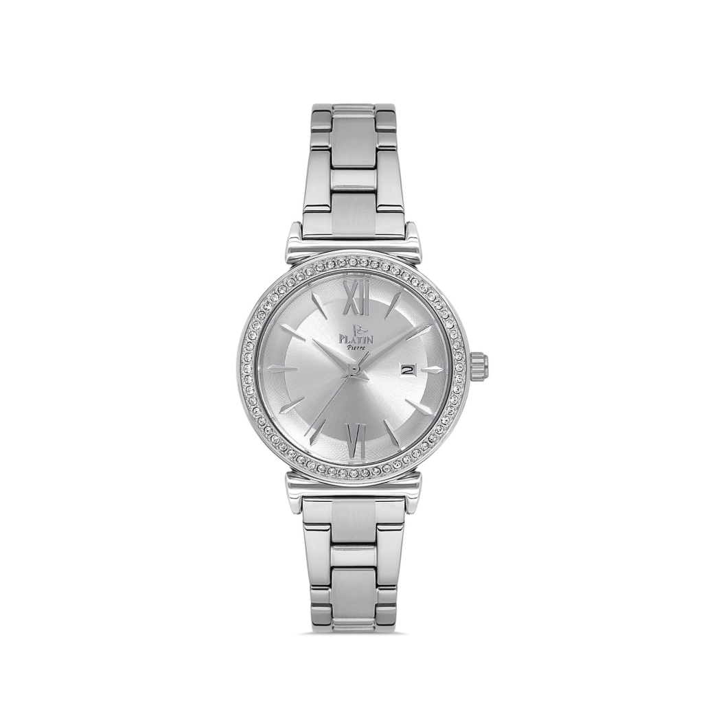 PLATİN PİERRE KADIN KOL SAATİ