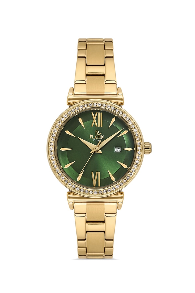 PLATİN PİERRE KADIN KOL SAATİ