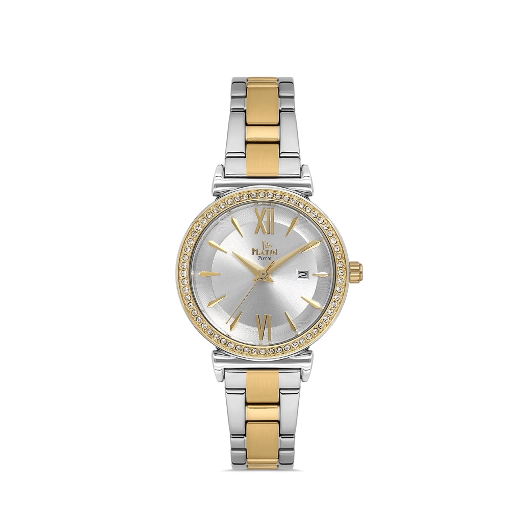PLATİN PİERRE KADIN KOL SAATİ