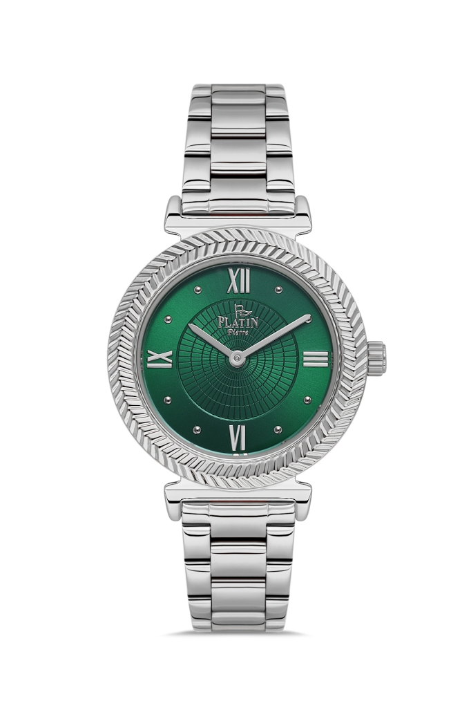 PLATİN PİERRE KADIN KOL SAATİ