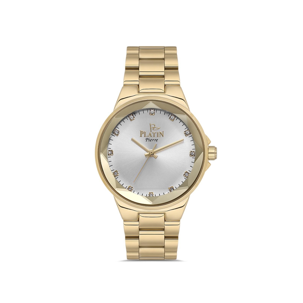 PLATİN PİERRE KADIN KOL SAATİ