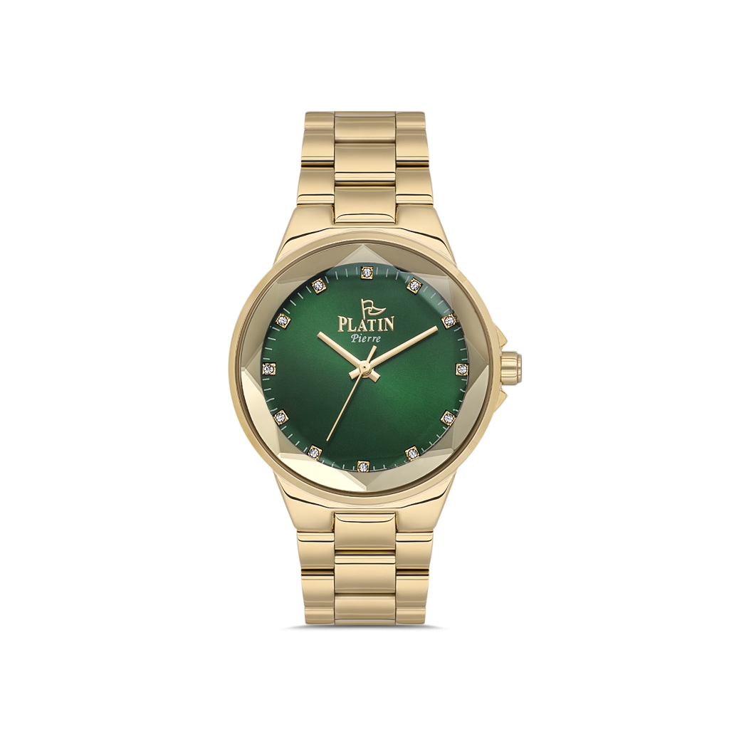 PLATİN PİERRE KADIN KOL SAATİ