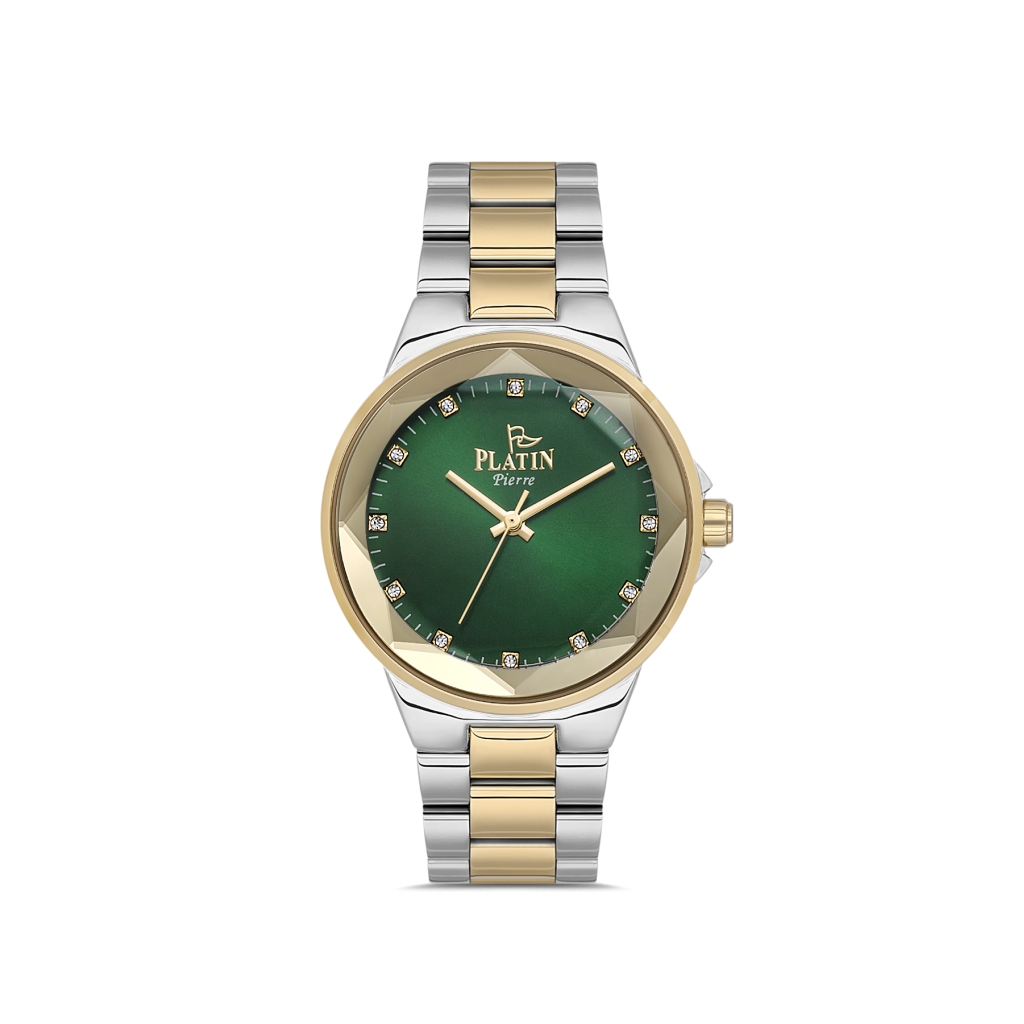 PLATİN PİERRE KADIN KOL SAATİ