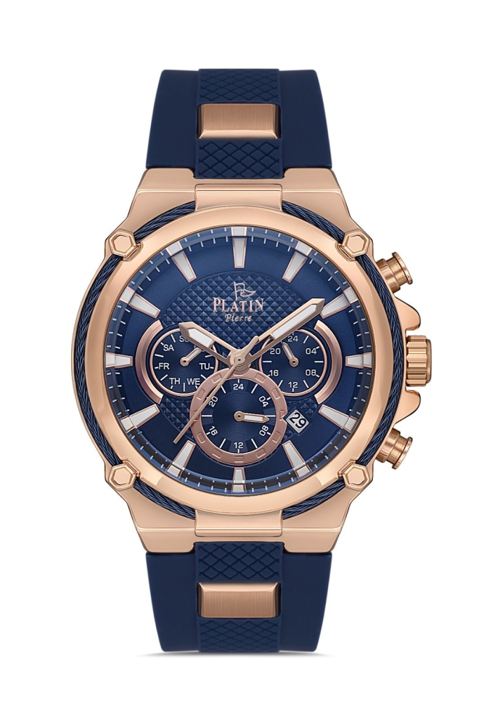 PLATİN PİERRE ERKEK KOL SAATİ