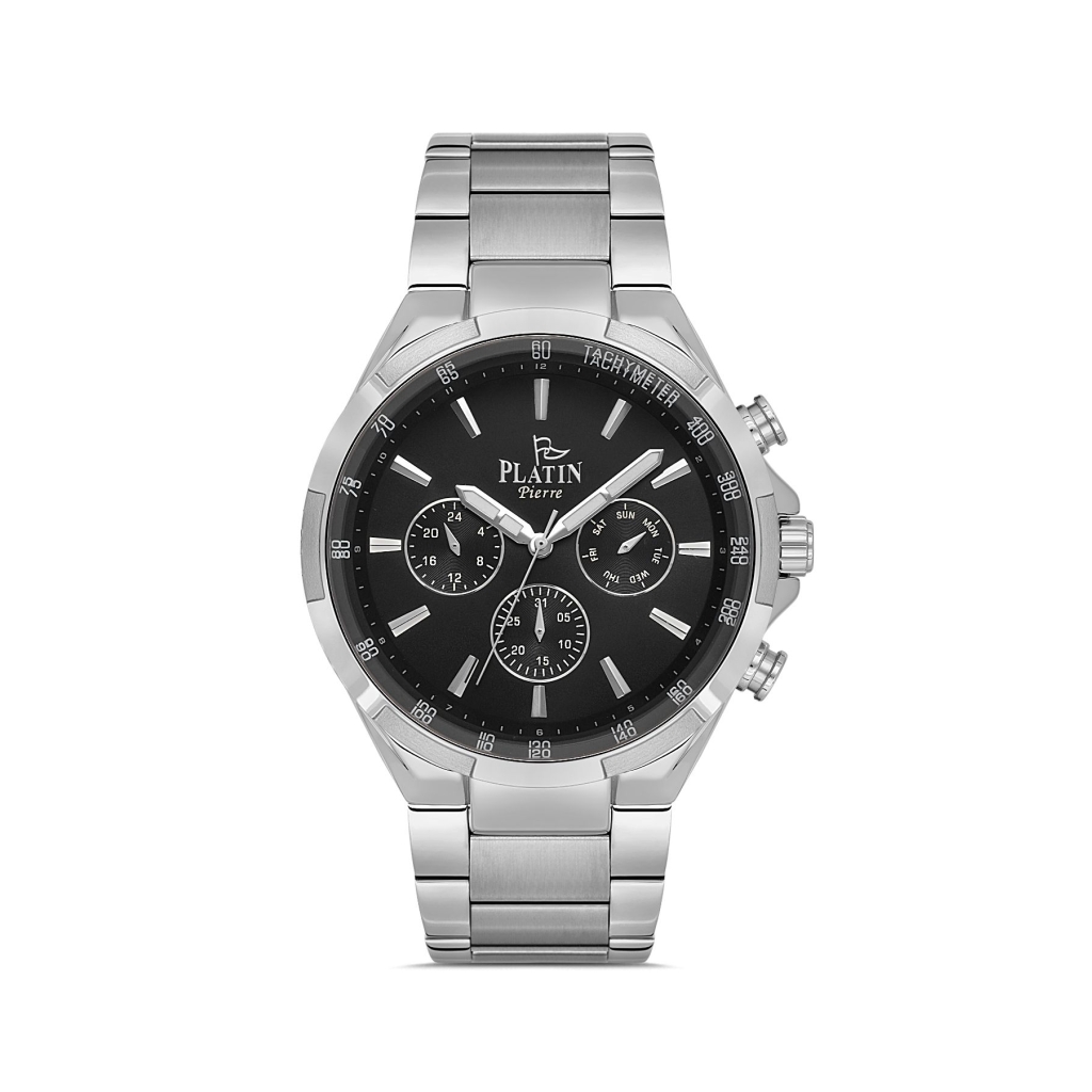 PLATİN PİERRE ERKEK KOL SAATİ