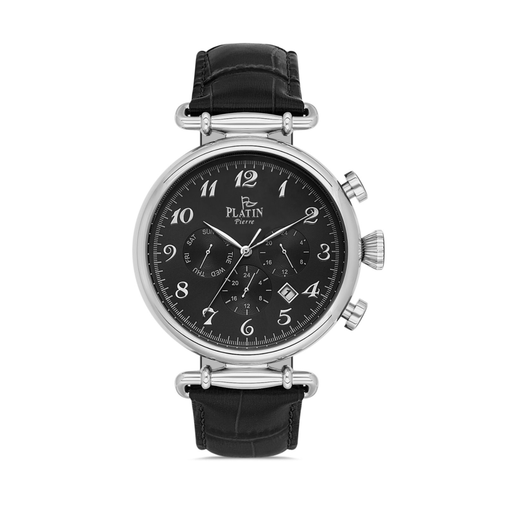 PLATİN PİERRE ERKEK KOL SAATİ