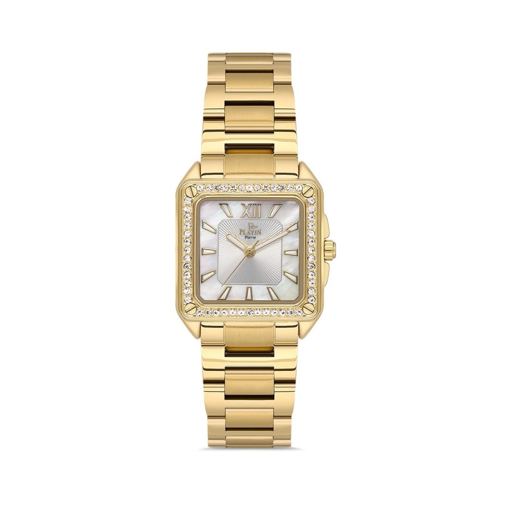 PLATİN PİERRE KADIN KOL SAATİ