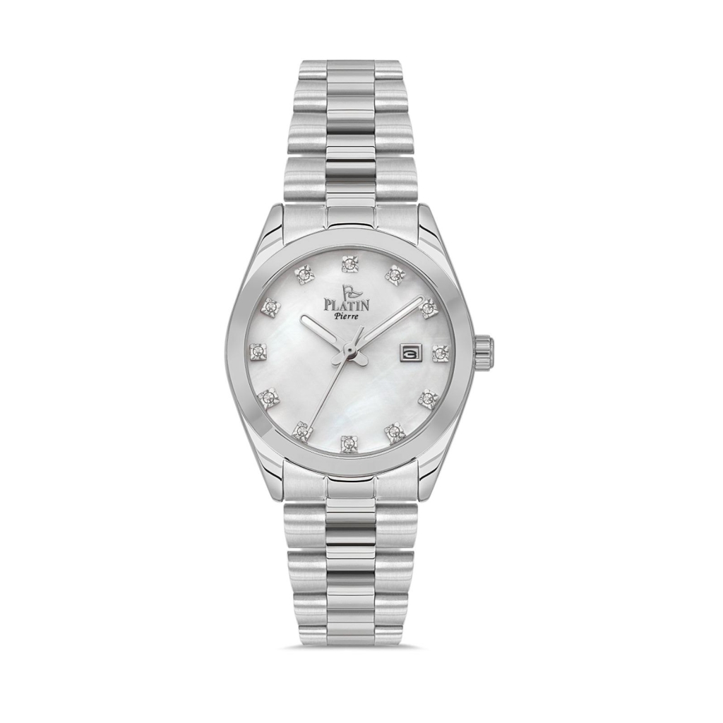 PLATİN PİERRE KADIN KOL SAATİ