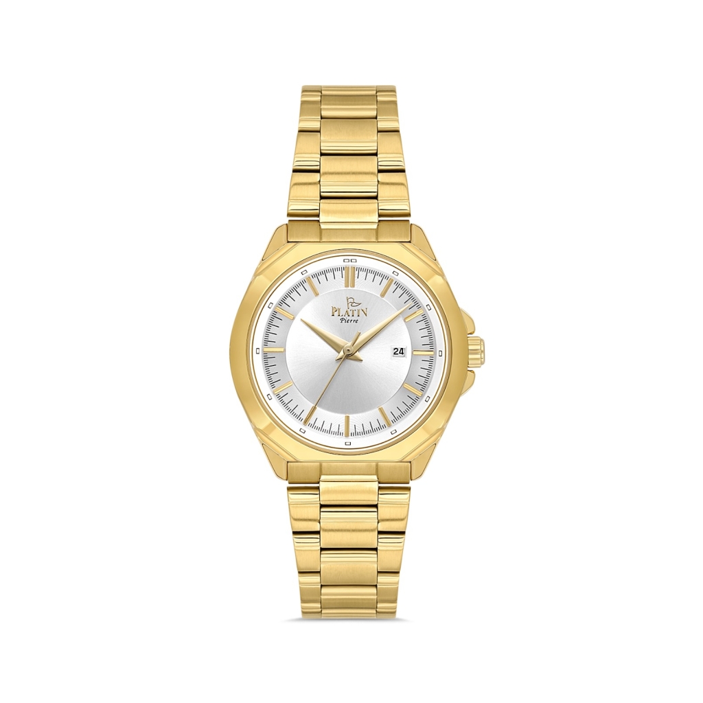 PLATİN PİERRE KADIN KOL SAATİ