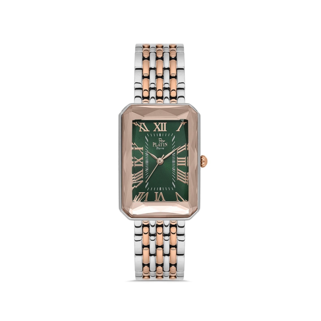 PLATİN PİERRE KADIN KOL SAATİ