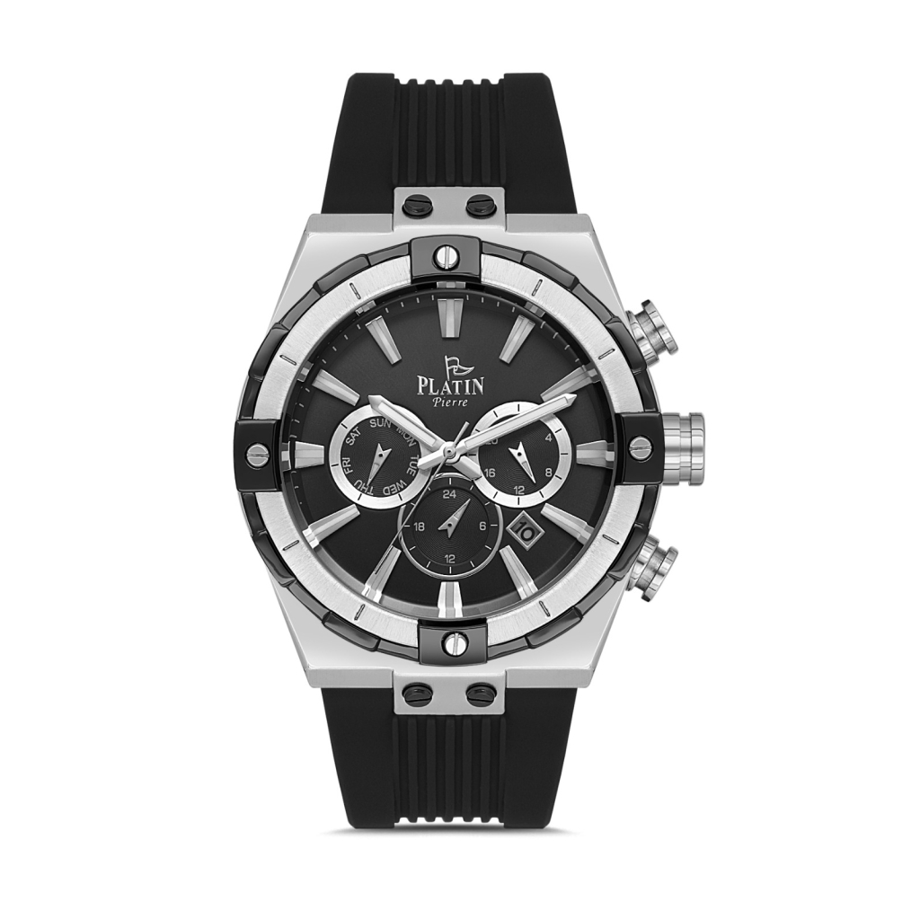 PLATİN PİERRE ERKEK KOL SAATİ