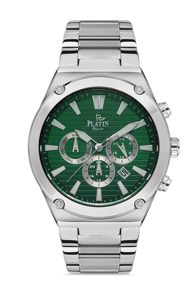 PLATİN PİERRE ERKEK KOL SAATİ
