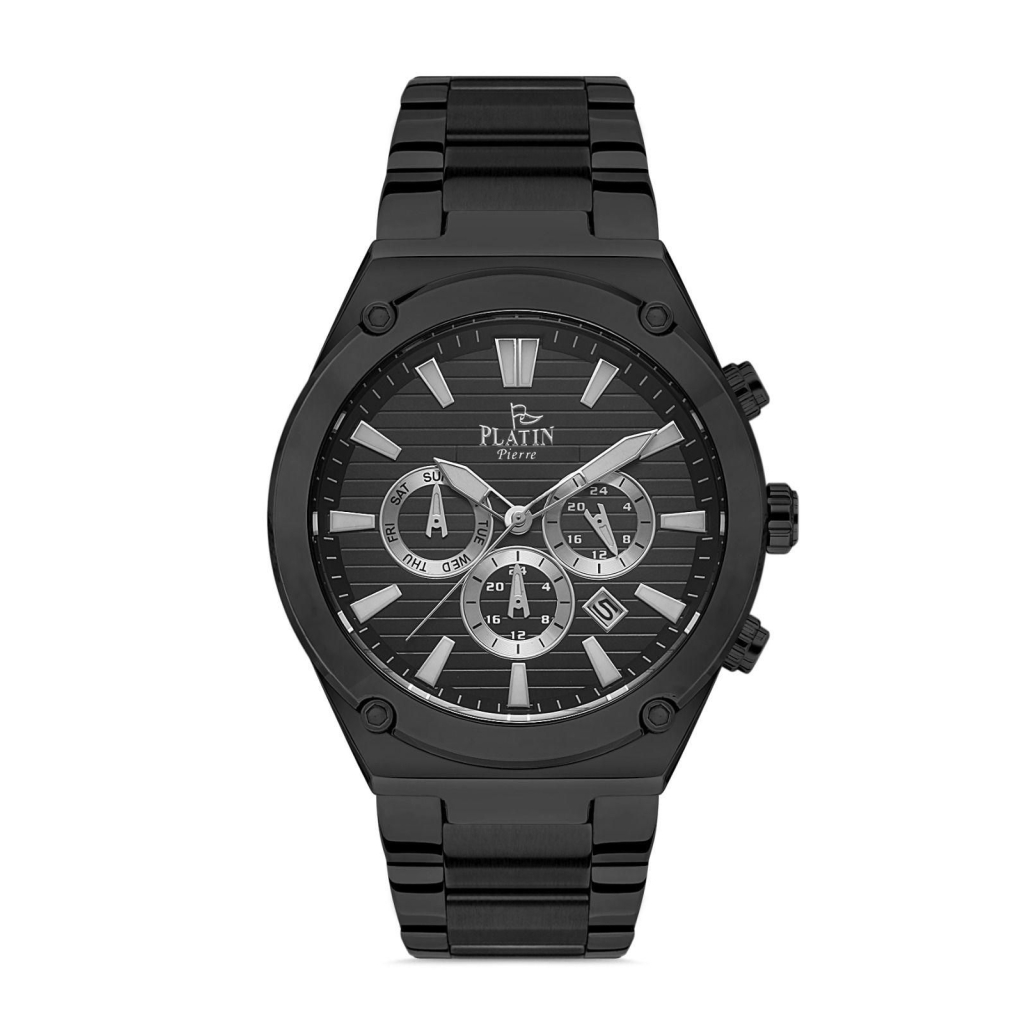 PLATİN PİERRE ERKEK KOL SAATİ