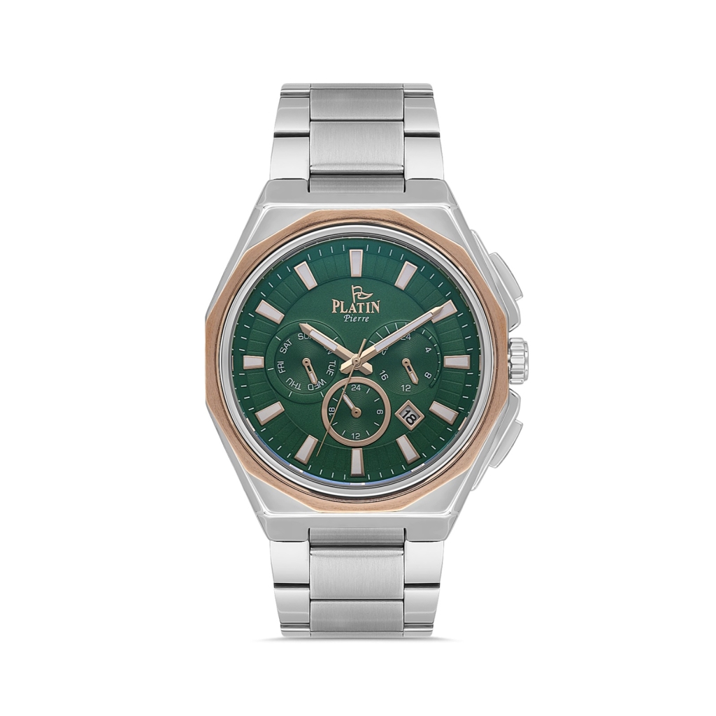 PLATİN PİERRE ERKEK KOL SAATİ