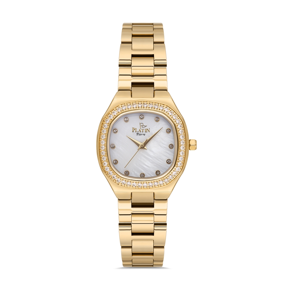 PLATİN PİERRE KADIN KOL SAATİ