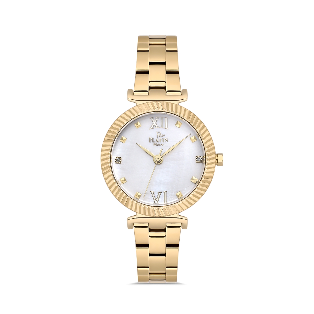 PLATİN PİERRE KADIN KOL SAATİ