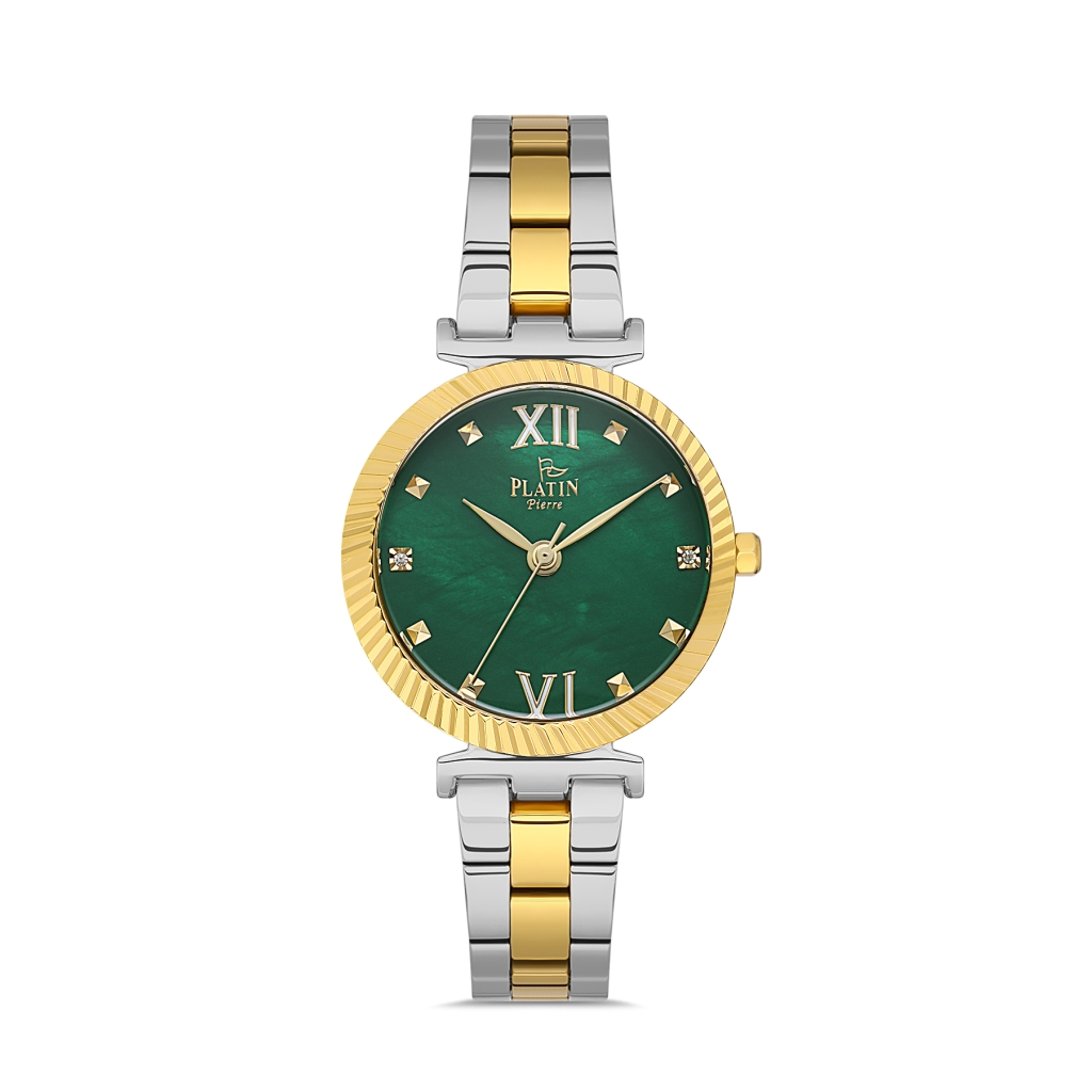 PLATİN PİERRE KADIN KOL SAATİ