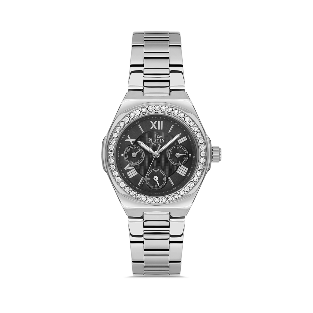 PLATİN PİERRE KADIN KOL SAATİ