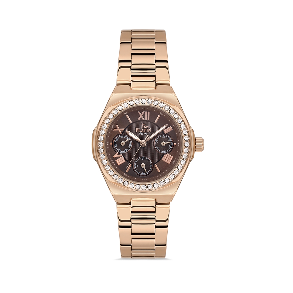 PLATİN PİERRE KADIN KOL SAATİ