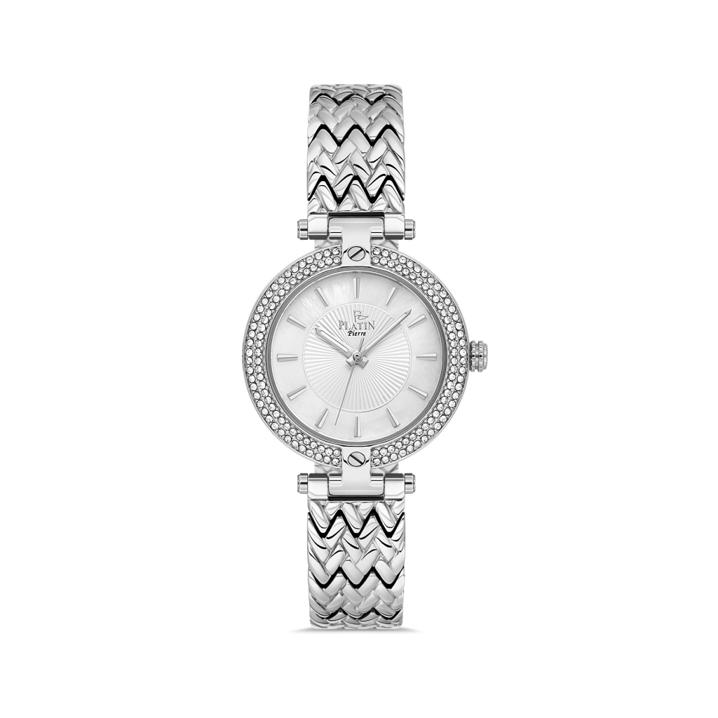 PLATİN PİERRE KADIN KOL SAATİ