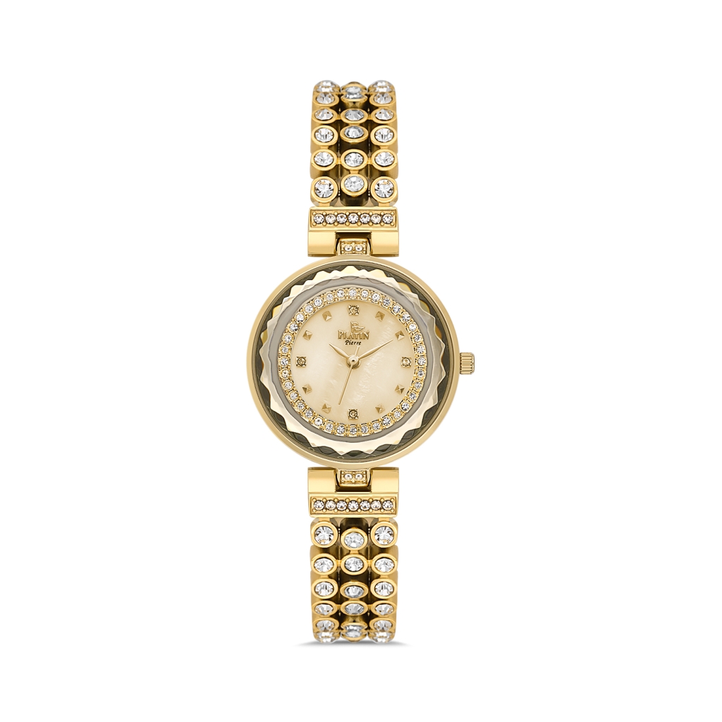 PLATİN PİERRE KADIN KOL SAATİ