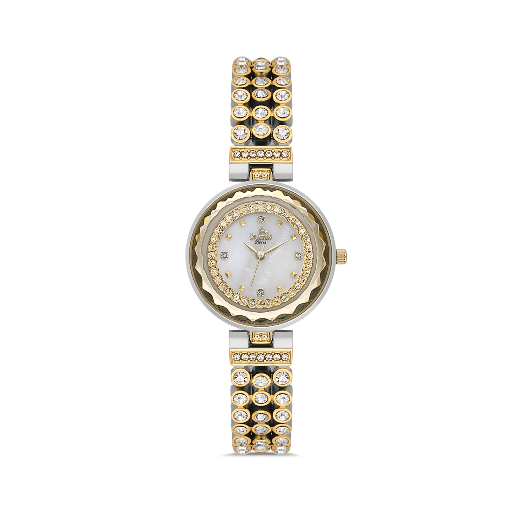 PLATİN PİERRE KADIN KOL SAATİ
