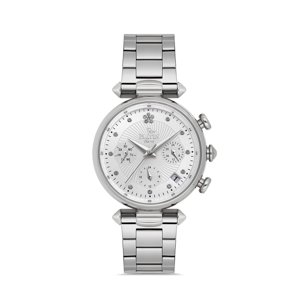 PLATİN PİERRE KADIN KOL SAATİ