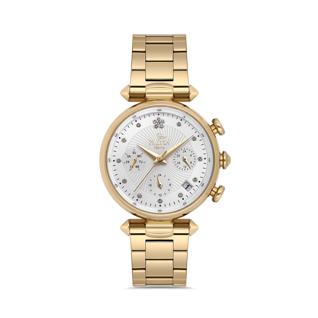 PLATİN PİERRE KADIN KOL SAATİ