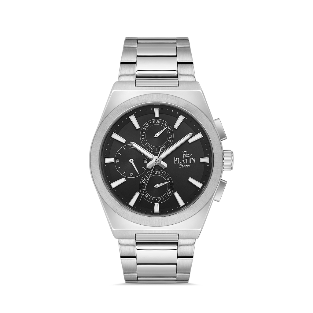 PLATİN PİERRE ERKEK KOL SAATİ