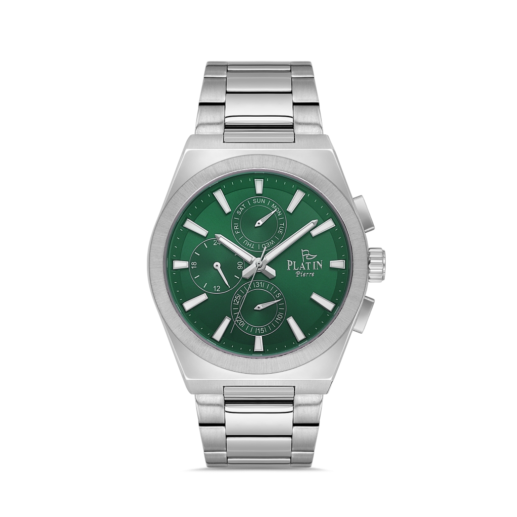 PLATİN PİERRE ERKEK KOL SAATİ