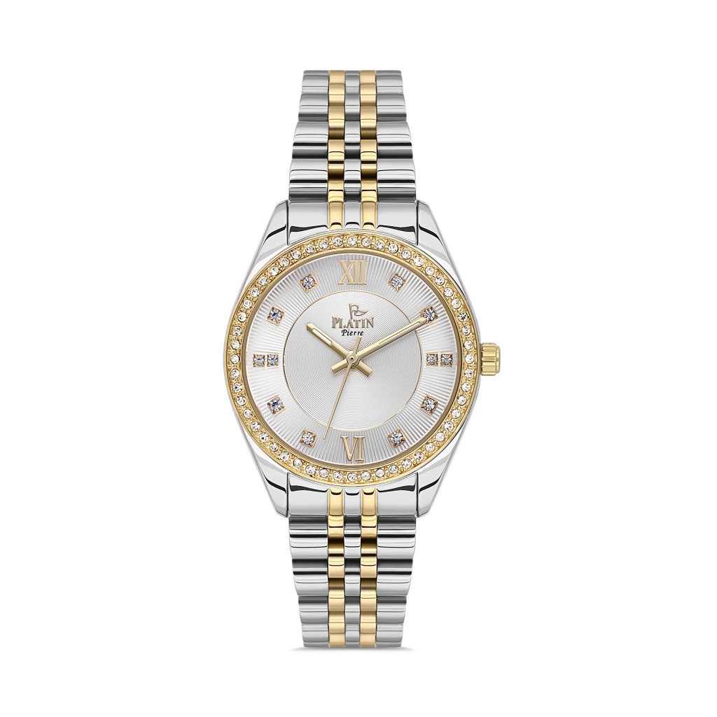 PLATİN PİERRE KADIN KOL SAATİ