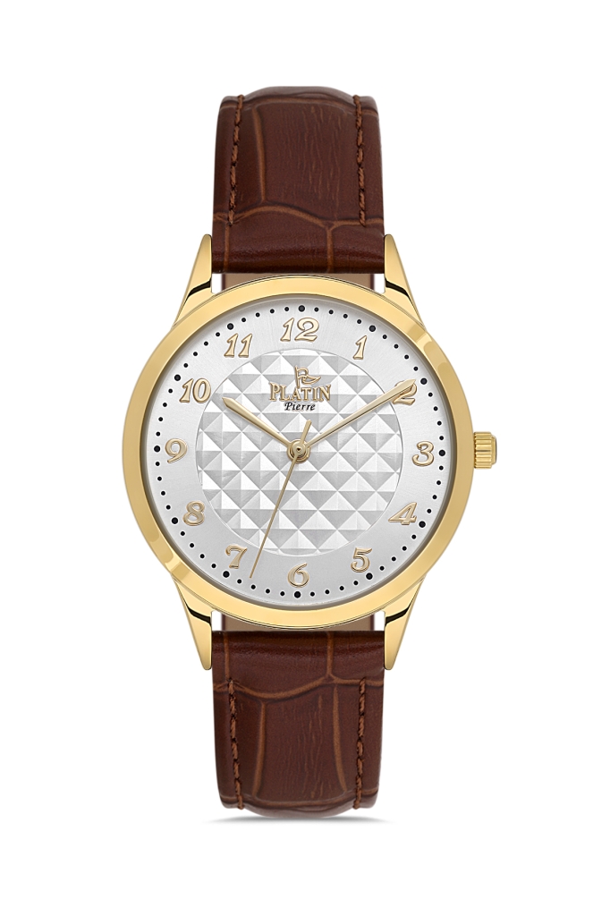 PLATİN PİERRE KADIN KOL SAATİ