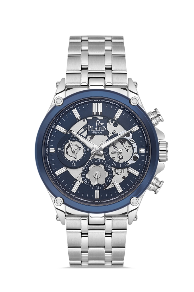 PLATİN PİERRE ERKEK KOL SAATİ