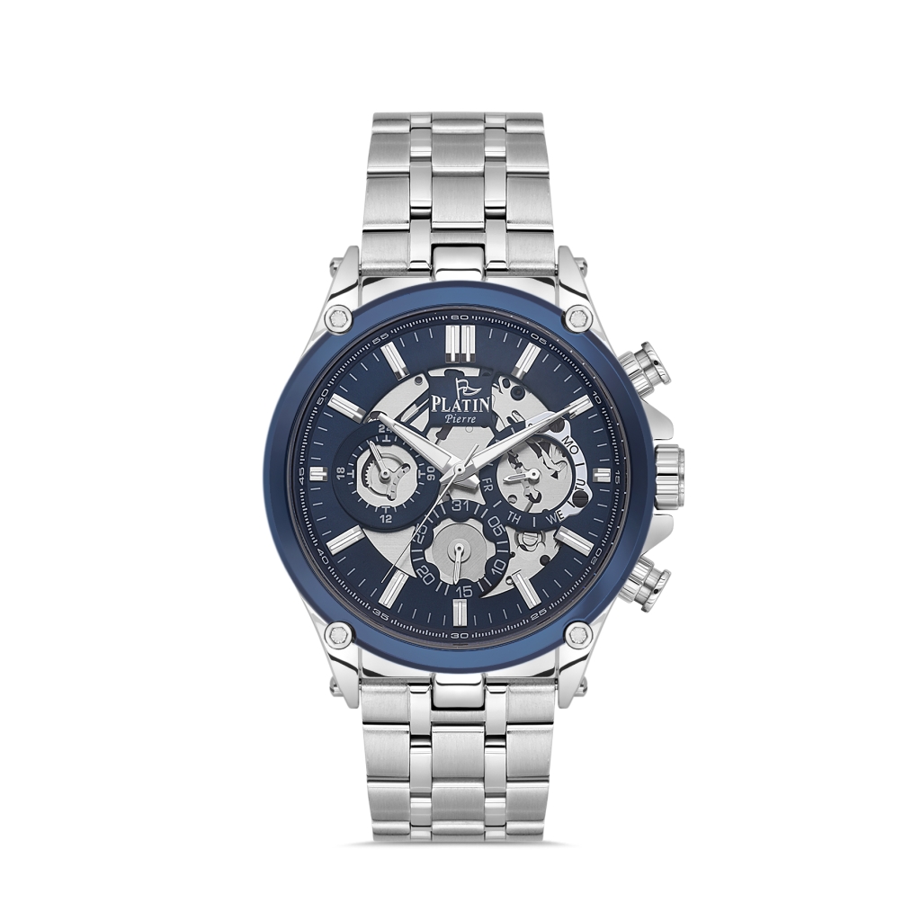 PLATİN PİERRE ERKEK KOL SAATİ