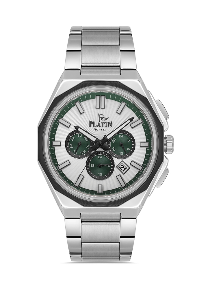 PLATİN PİERRE ERKEK KOL SAATİ