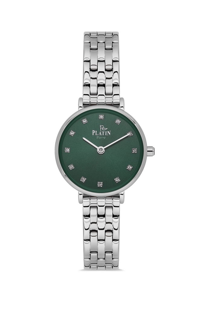PLATİN PİERRE KADIN KOL SAATİ