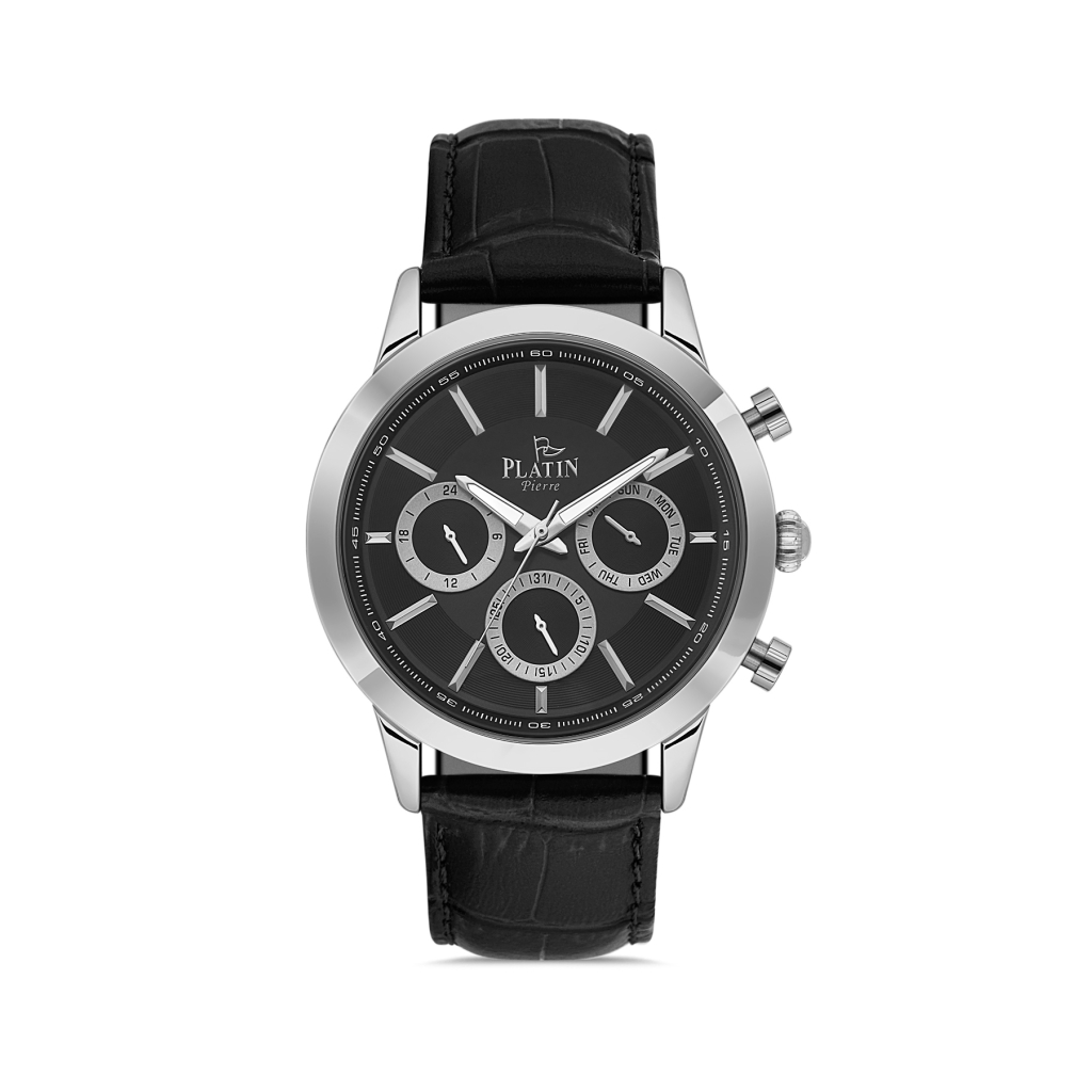 PLATİN PİERRE ERKEK KOL SAATİ