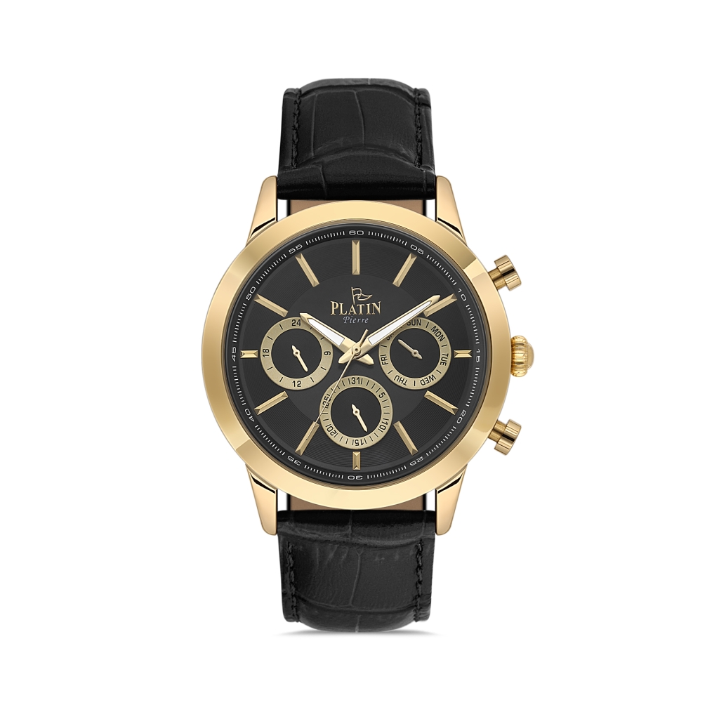 PLATİN PİERRE ERKEK KOL SAATİ