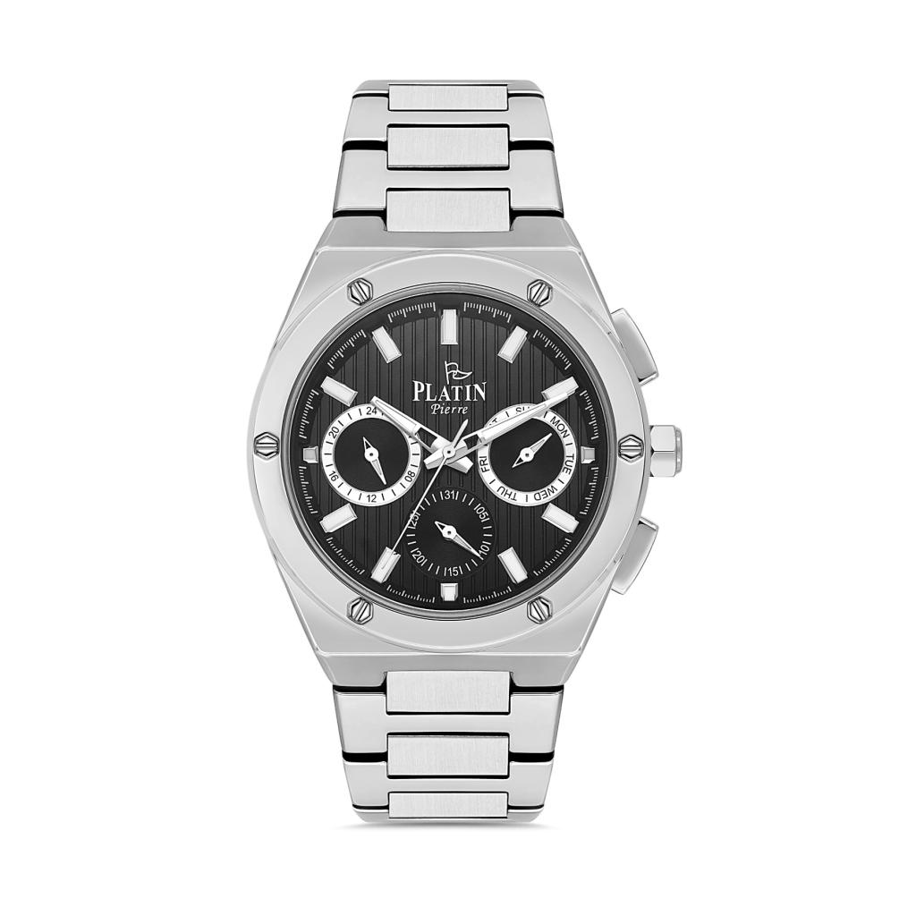 PLATİN PİERRE ERKEK KOL SAATİ